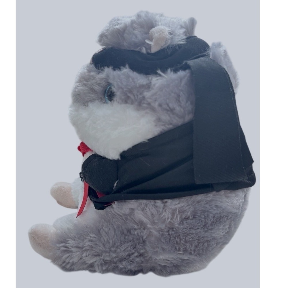 Nanco Belly Buddy Ninja Hamster Soft Plush Toy Stuffed Animal 10.5" - Picture 3 of 7